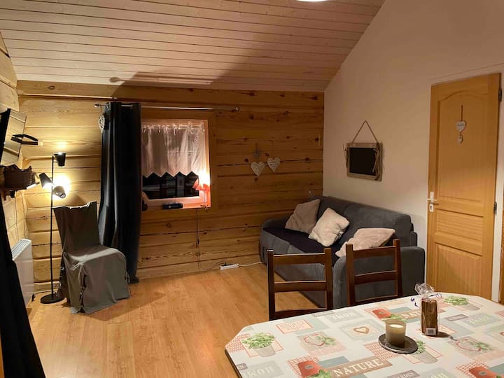 Chalet Accueillant Avec Jardin Clôturé Et Parking - Lac de Ganivet