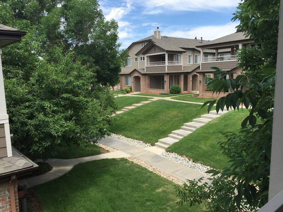 Lots of green space