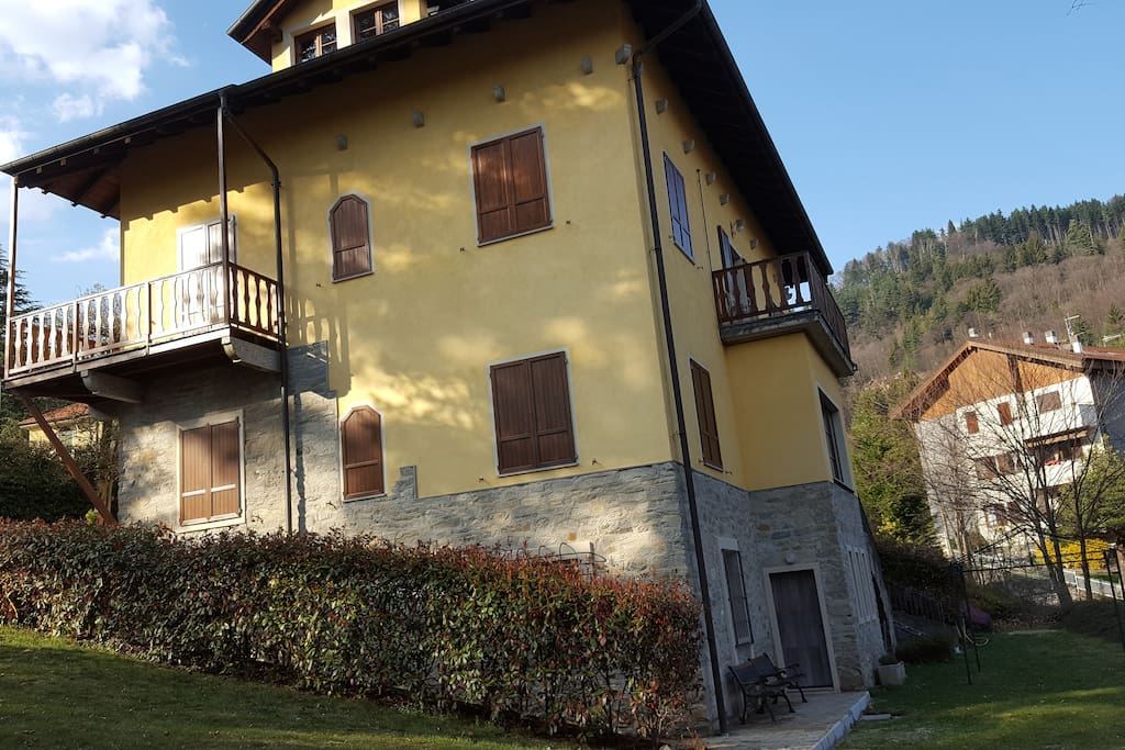 Ampi spazi verdi a disposizione