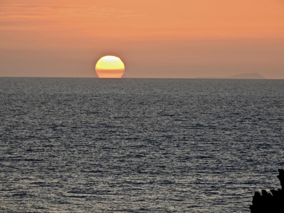 Tramonto vista Capo Bon