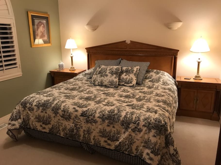 Master Bedroom -King Size Bed