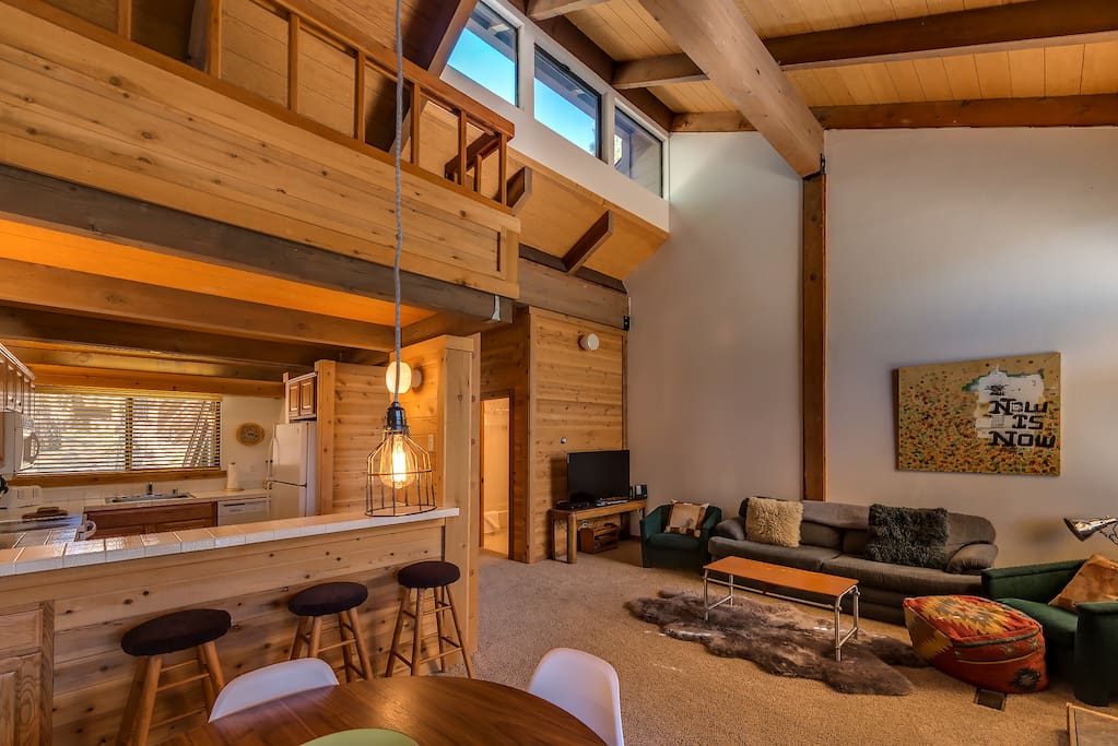Great room with small loft