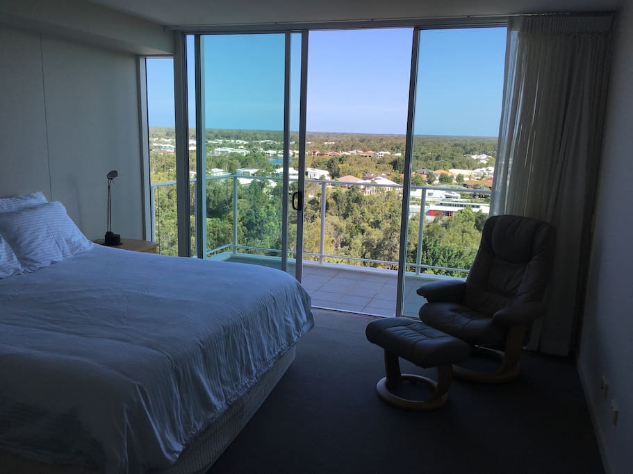 Master Bedroom with ocean views.