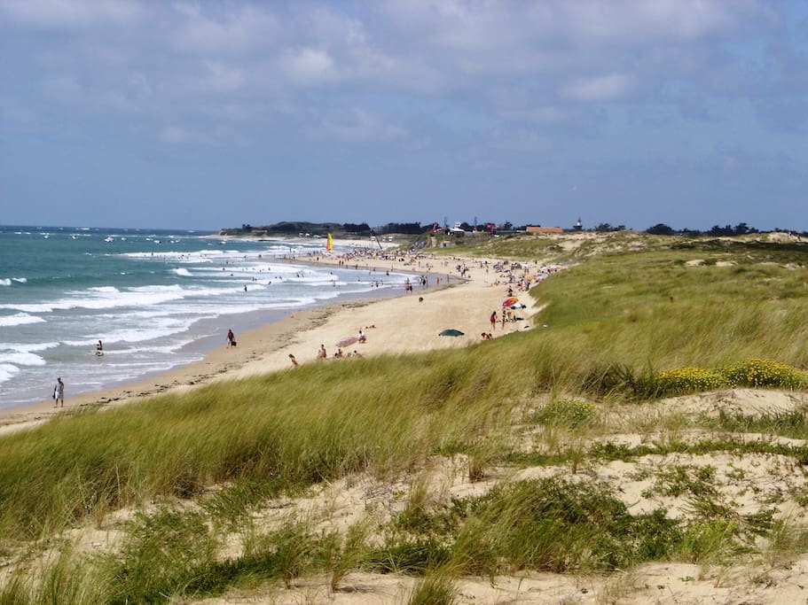 vue plage chaucre
