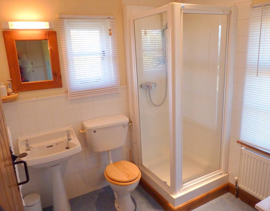 During your stay you have exclusive use of the bathroom