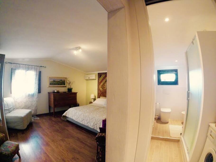 Camera e bagno