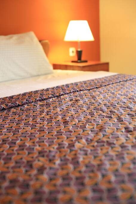 All rooms feature local Rwandan decor