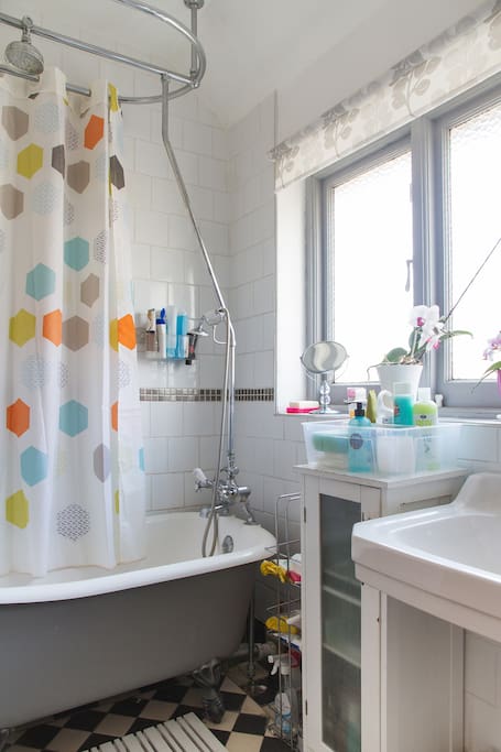 You share our bathroom - guest toiletries provided