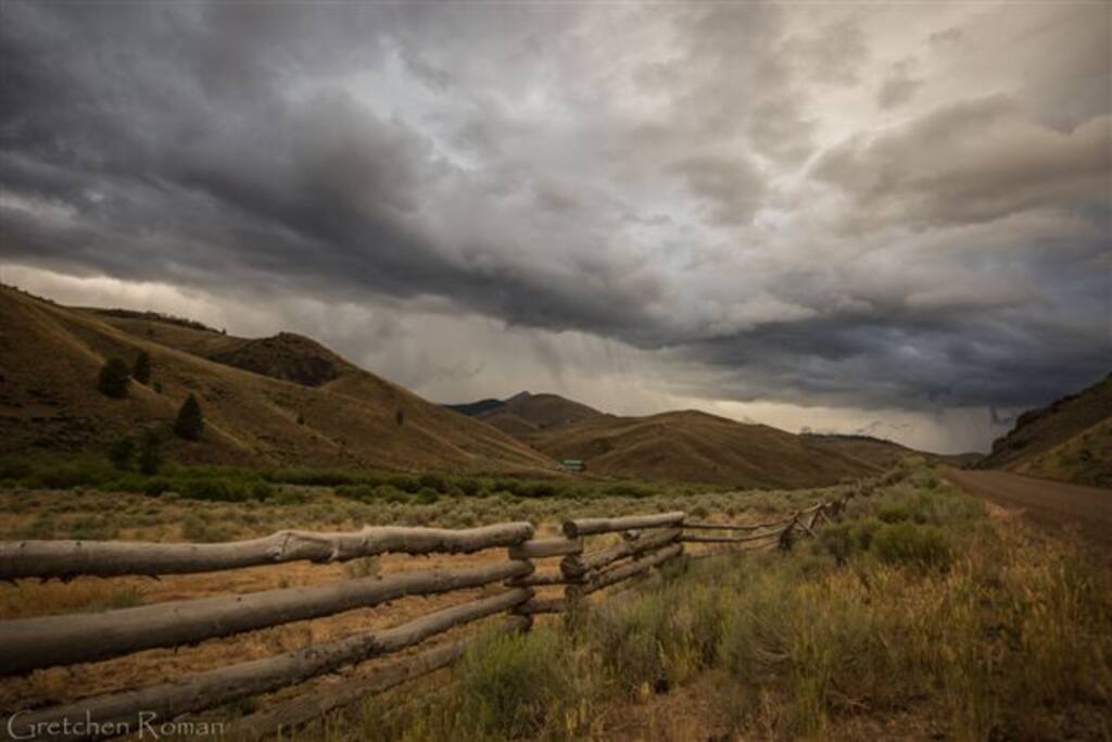 Morgan creek/Lick creek view