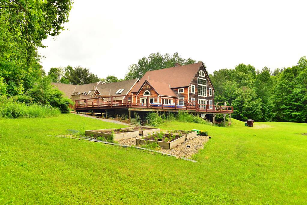 Southwest view of house