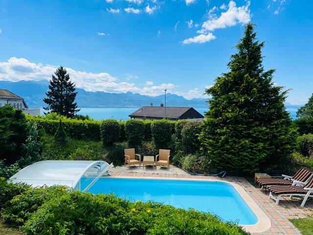 Beautiful villa with a view on Geneva lake-Lausann gallery image 2