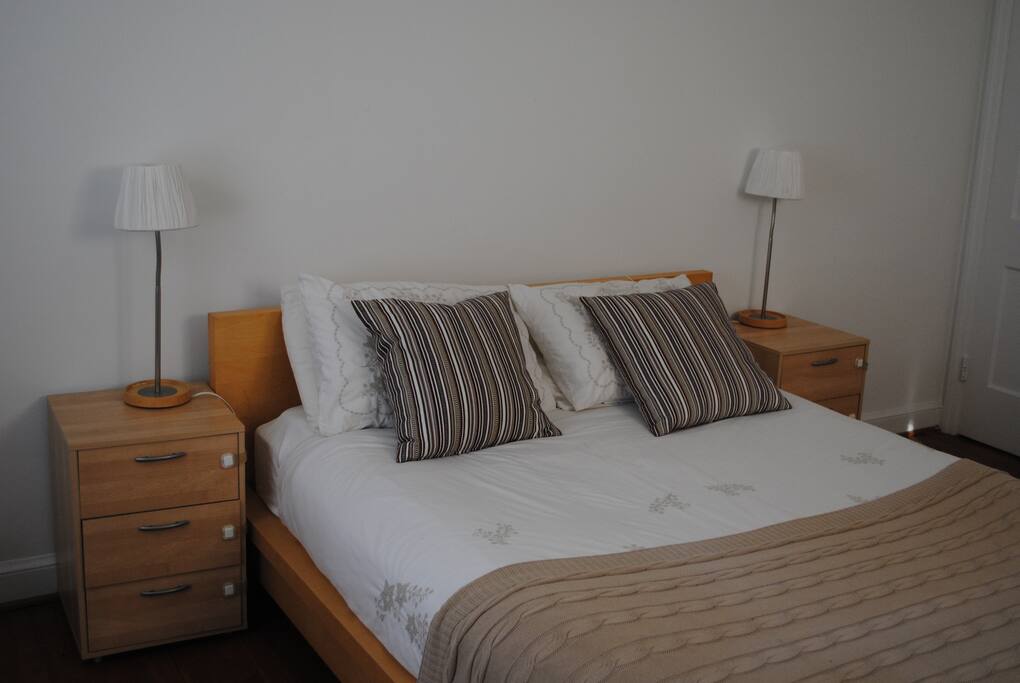 Main dormitory. Queen-size bed.