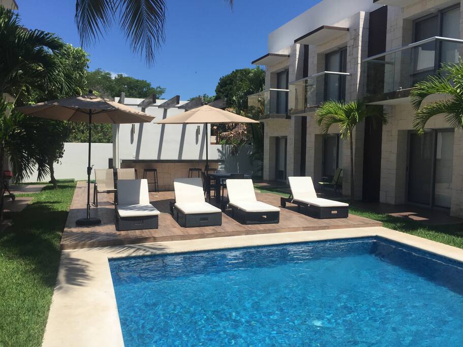main pool area