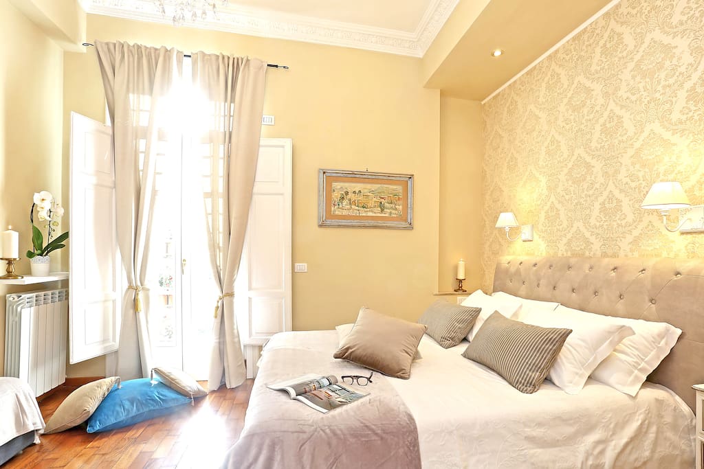 Panoramica camera da letto