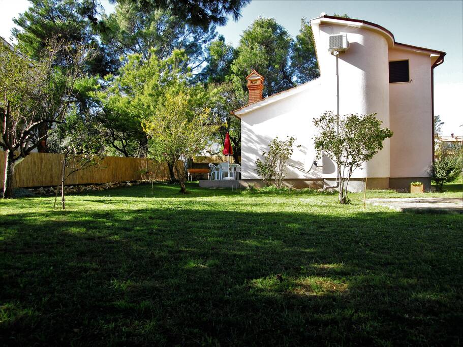 Our house and privat garden