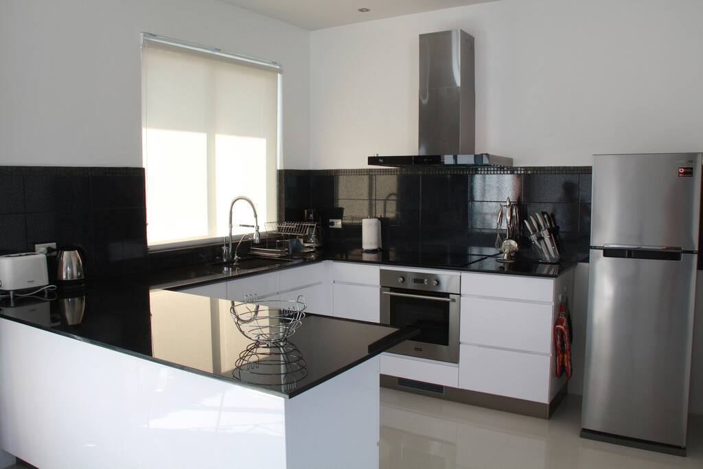 Well equipped kitchen