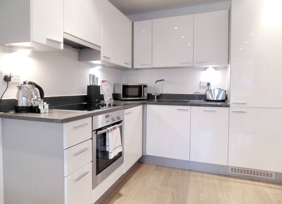 Fully equipped kitchen