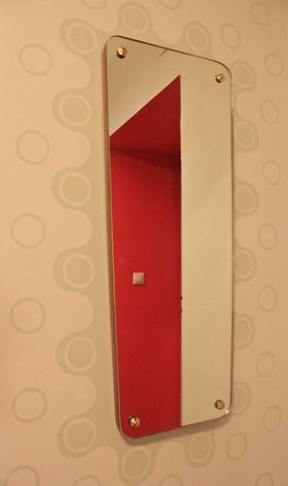 Mirror in the entrance hall
