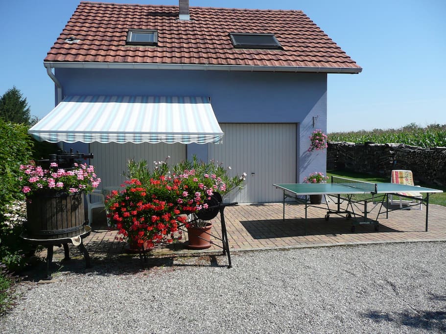 Terrasse ombragée de 28m²
