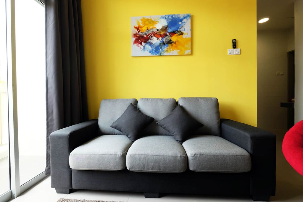 Huge sofa for all to gather