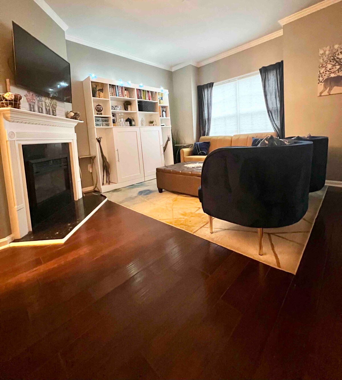 พื้นที่ห้องนั่งเล่นใกล้ชิด 