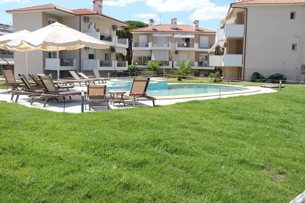 Newly built pool