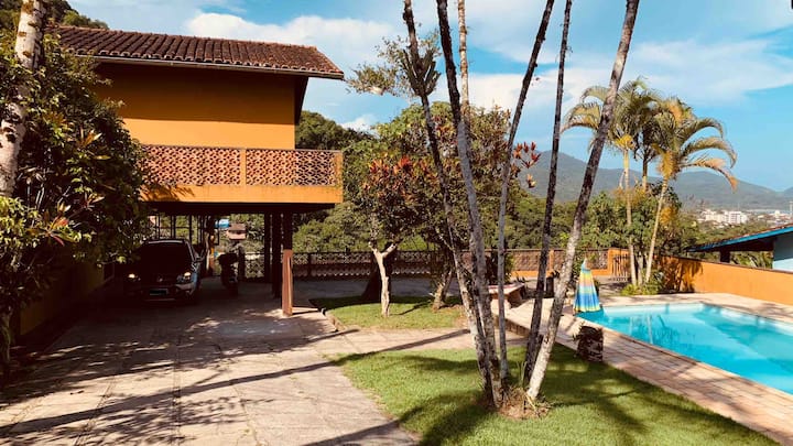 Beach House In Ubatuba With Ocean View - Ubatuba