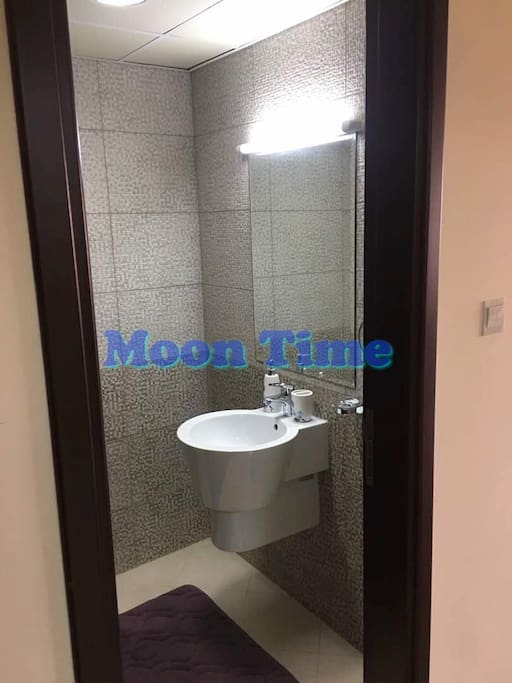 Guest Toilet beside flat entrance
