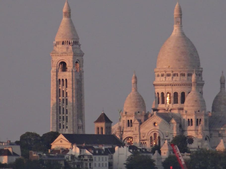 vue sur le Sacré Coeur