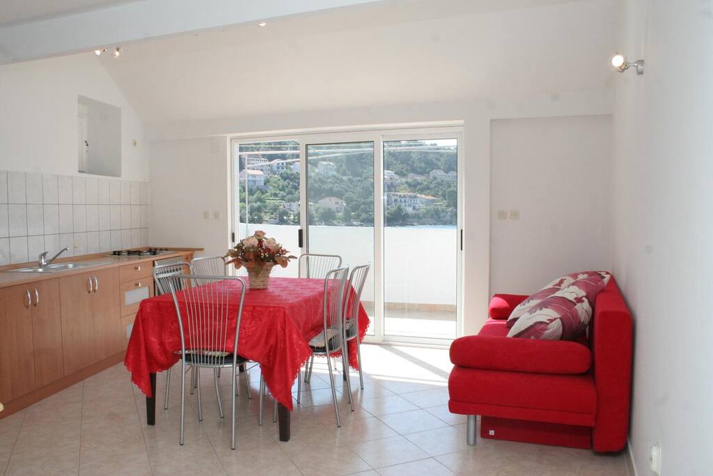 Dining room, Surface: 17 m²
