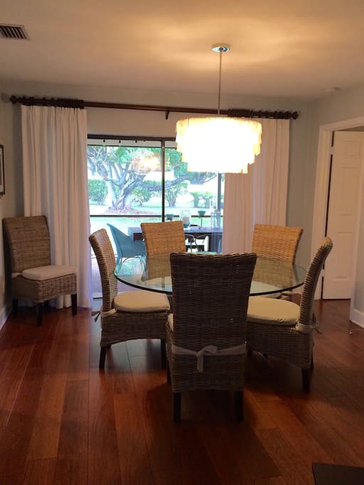 Dining table for 6