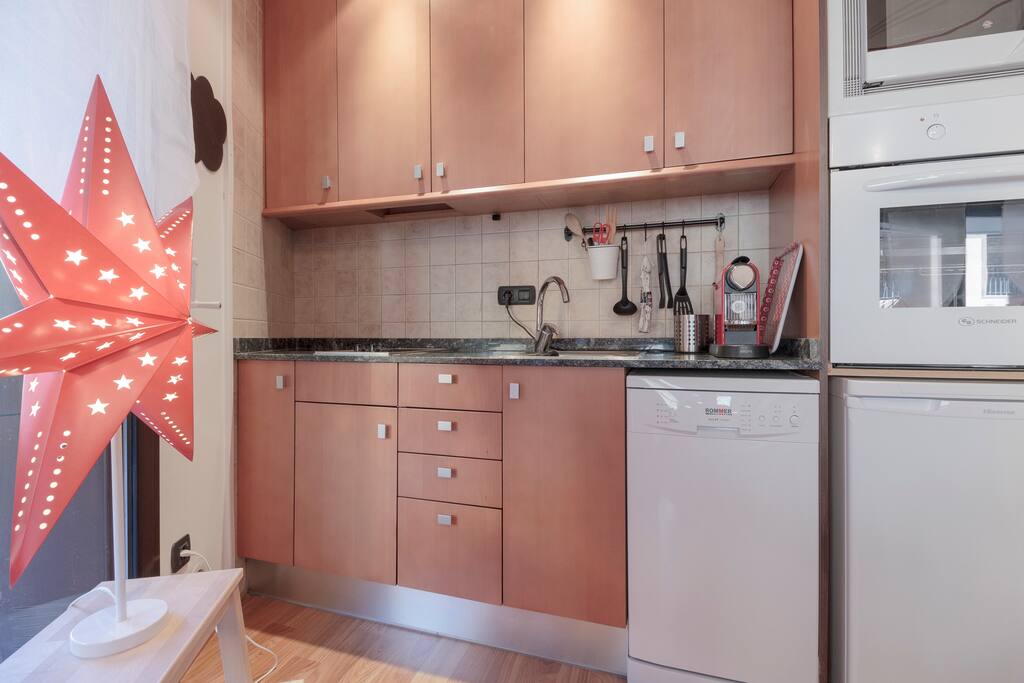 Cocina totalmente equipada