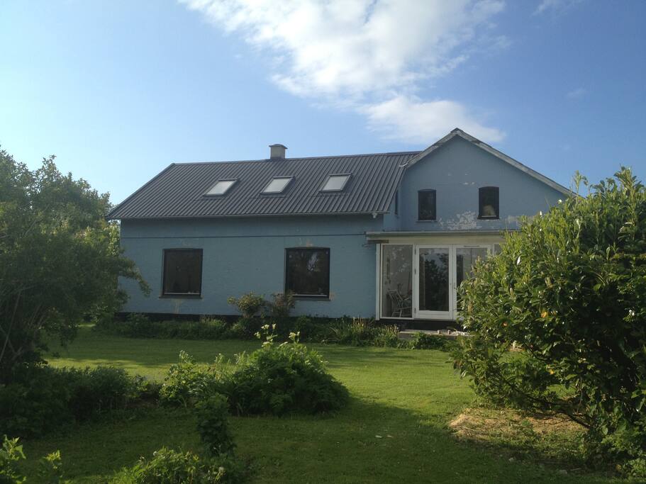 House as seen from garden