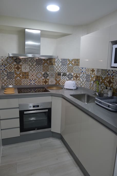 Fully equipped kitchen Studio 1