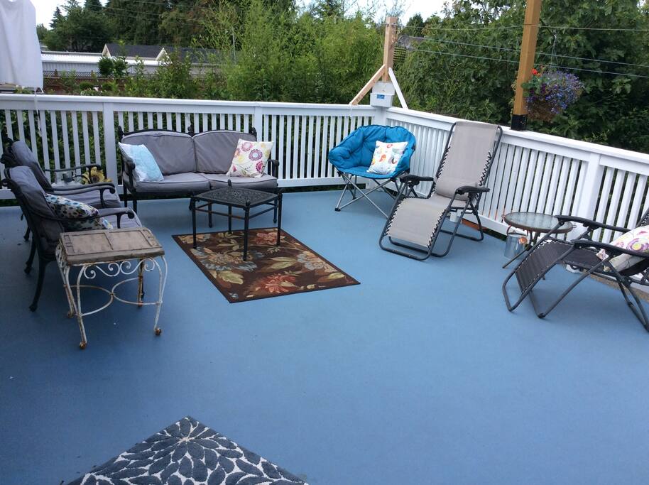 Back Patio off the bedroom
