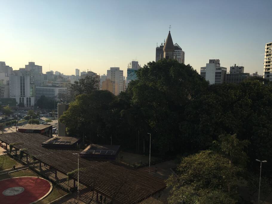 maravilhosa vista de SP