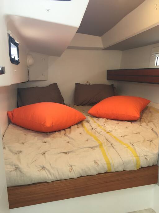 Votre grande cabine arrière.