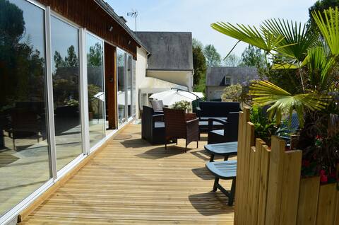 Gite de La Merluchette with pool indoor 4*