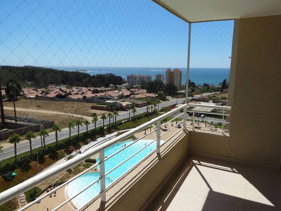 Vista terraza.