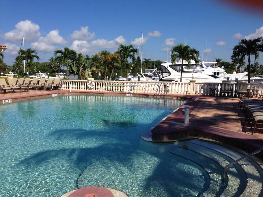 Pool overlooking the Harbor