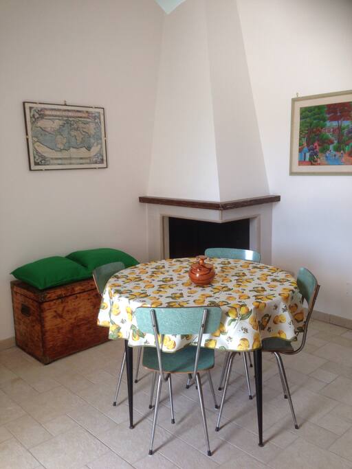 Angolo del soggiorno