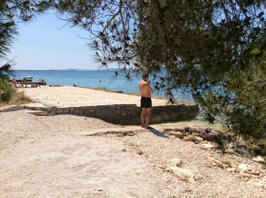 Beach by the house