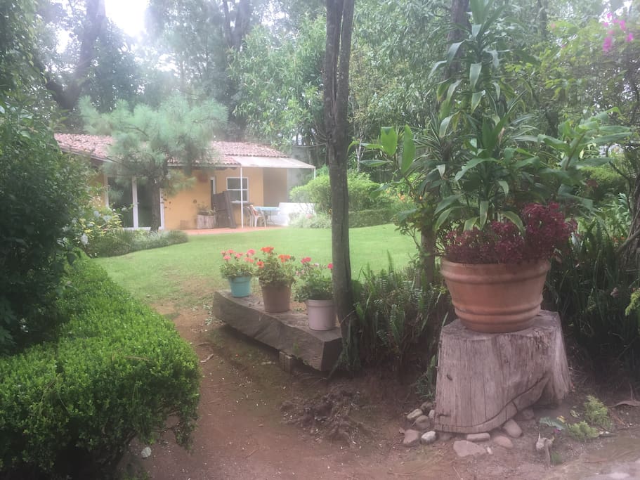 Entrance to Avandaro Guest House