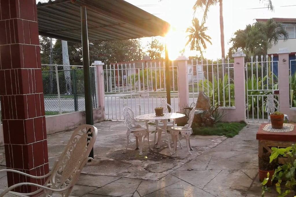 hermoso atardecer
