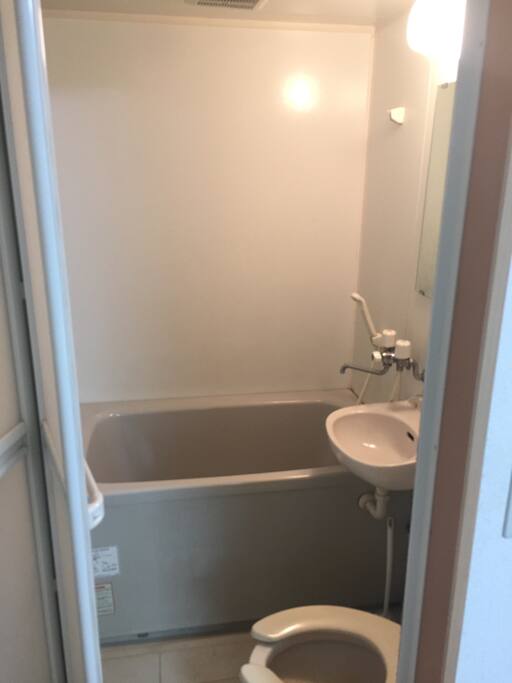 Private toilet and bathroom