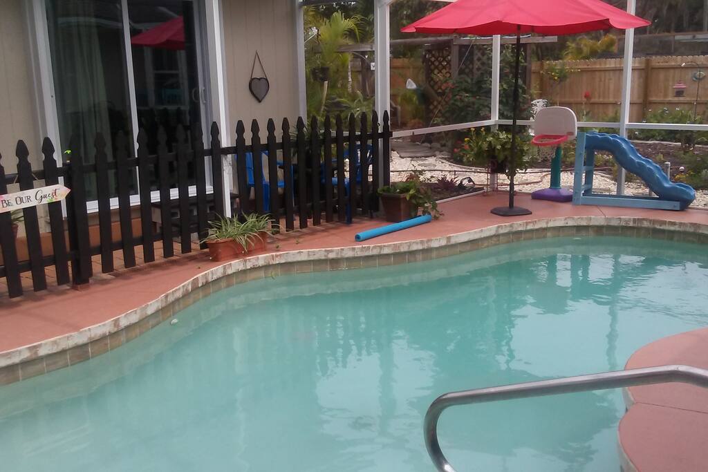 heated pool