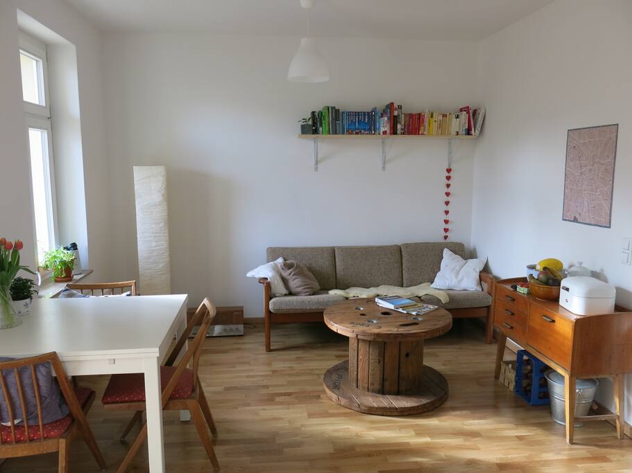 Part of our living/dining area. Feel free to relax :)