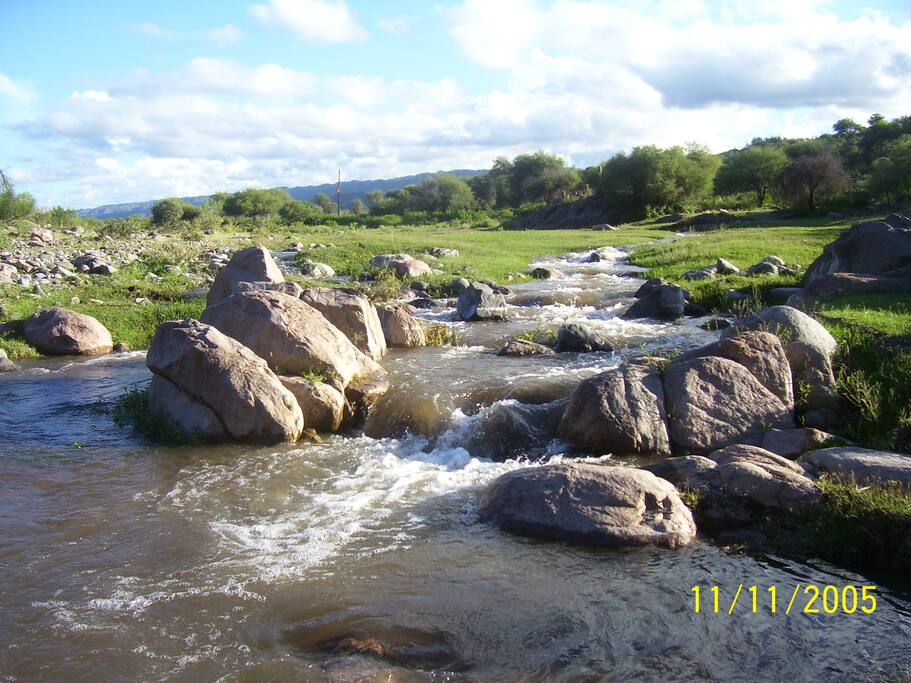 vista del rio