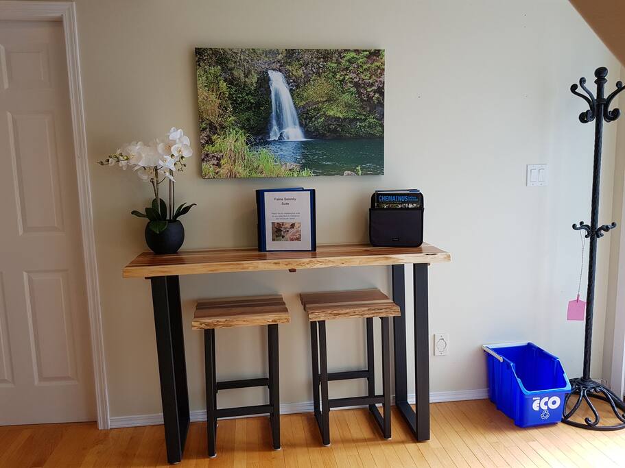 Table and chairs