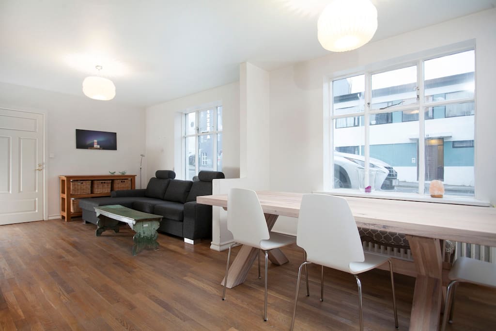 Living and dining area